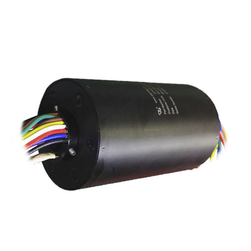 Collettore rotante con foro passante - LPT025-1615-04S - JINPAT Electronics Co., Ltd. - per applicazioni industriali / per  termocoppia / in alluminio