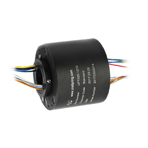 Collettore rotante USB - LPT025-1210 - JINPAT Electronics Co., Ltd. - ad albero cavo / compatto