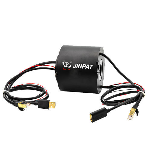 Collettore rotante via Ethernet - JINPAT Electronics Co., Ltd. - Ethernet gigabit / ad albero cavo / a capsula