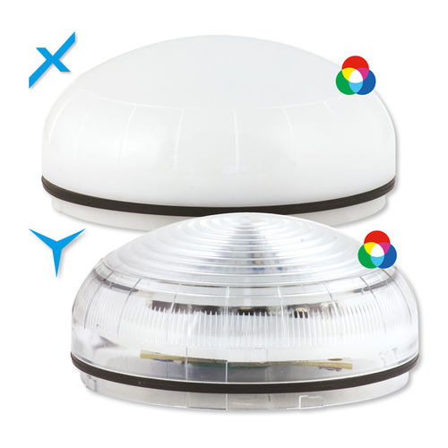 Segnalatore luminoso stroboscopico - XLF RGB - SIRENA S.p.A. - permanente / LED / IP66