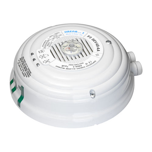 Sirena senza luce - F3 SEV/4S.AA PCS - SIRENA S.p.A. - IP65 / potente