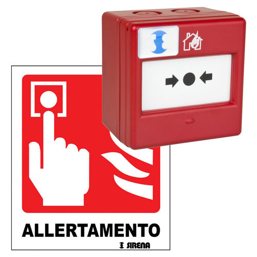 Punto di chiamata manuale resettabile - 55320  - SIRENA S.p.A.