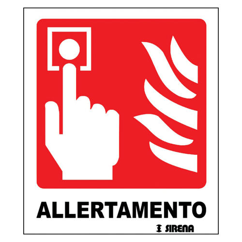 Cartello di segnalazione antincendio - 55325  - SIRENA S.p.A.