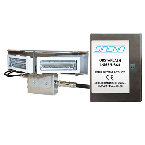 Segnalatore luminoso - KIT OBSTAFLASH 120° 110/240V AC - SIRENA S.p.A. - IP66