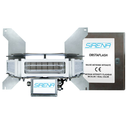 Segnalatore luminoso - OBSTAFLASH LED 180° - SIRENA S.p.A. - IP66