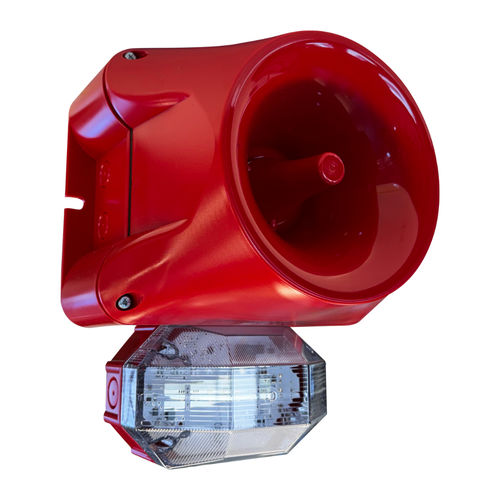 Sirena con luce a LED - SE120 LED - SIRENA S.p.A. - elettronica / a tenuta stagna / IK08
