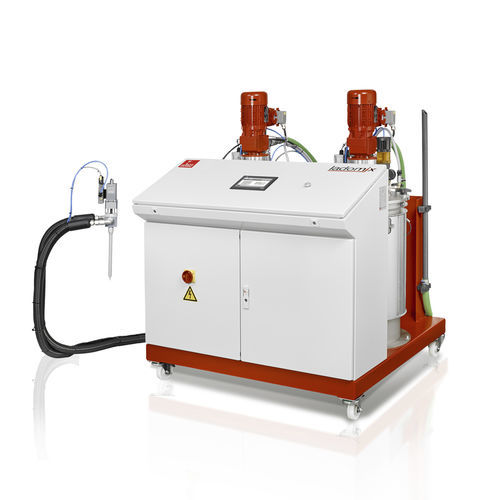 Miscelatore-dosatore per colla - Ladomix - DOPAG - Metering, Mixing and Dispensing Technology - con pompa a ingranaggi / ad alta precisione / mobile