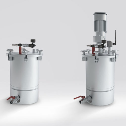 Serbatoio a pressione - lubriLine - DOPAG - Metering, Mixing and Dispensing Technology - per olio / per liquidi a bassa viscosità / per pittura
