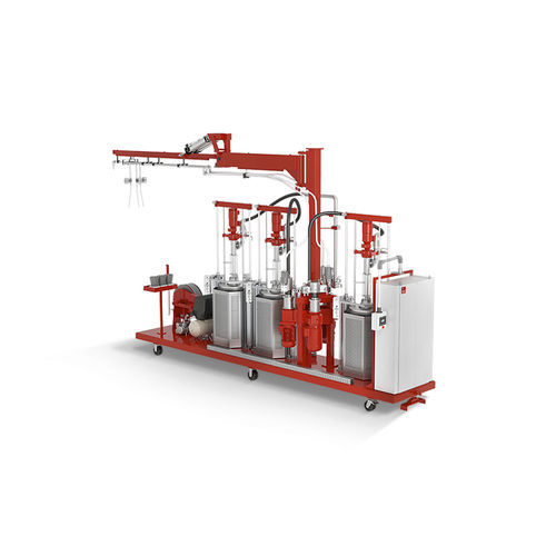 Unità di miscelazione e dosaggio con pompa a ingranaggi - gluemix  - DOPAG - Metering, Mixing and Dispensing Technology - per liquidi ad alta viscosità / per liquidi a media viscosità / per colla epossidica