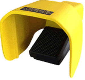 Interruttori a pedale di comando - FE-FS1-U1-U - Fiessler Elektronik - elettrico / 1 pedale / con protezione