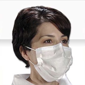 Maschera di protezione monouso - Microbreathe™ 9010 - ALPHA PRO TECH - per chirurgia / respiratoria anti particelle / leggera