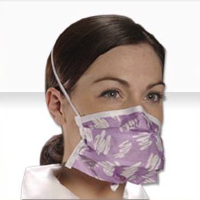 Maschera di protezione monouso - PFL® 608 - ALPHA PRO TECH - per chirurgia / antipolvere / respiratoria anti particelle