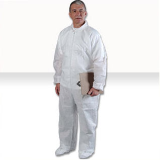 Tuta da lavoro - AlphaGuard® CV-74032-2 - ALPHA PRO TECH - unisex / bianca / blu