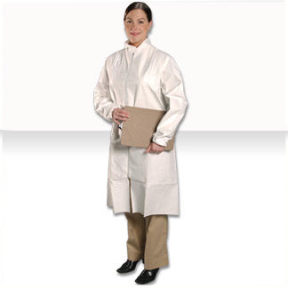 Camice corto da lavoro - ComforTech® FK-J21 series - ALPHA PRO TECH - di protezione chimica / per l'industria chimica / per donna