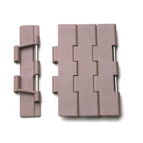 Catena di trasporto in plastica - uni/AVE series - AMMERAAL BELTECH - a doghe