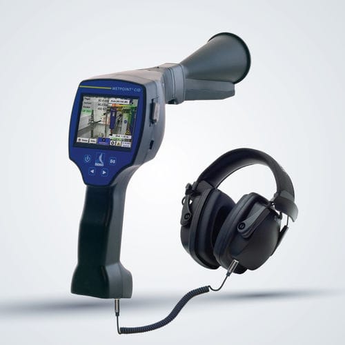 Rilevatore di fughe acustico - METPOINT CID - BEKO TECHNOLOGIES GmbH - di aria compressa / portatile / compatto