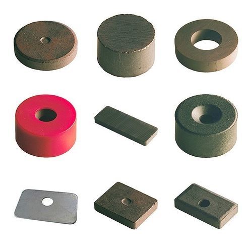 Magnete permanente in ferrite - M series - Maurer Magnetic - ceramica / ad anello / a disco