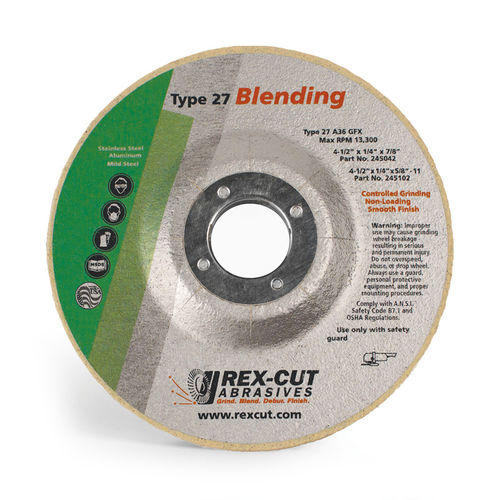 Mola di rettifica - 245051 - Rex-Cut Abrasives - piatta / in carburo di silicio / al ossido di alluminio