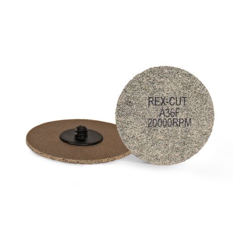 Disco abrasivo al ossido di alluminio - Max - Rex-Cut Abrasives - per finitura / per rettifica / per sbavatura