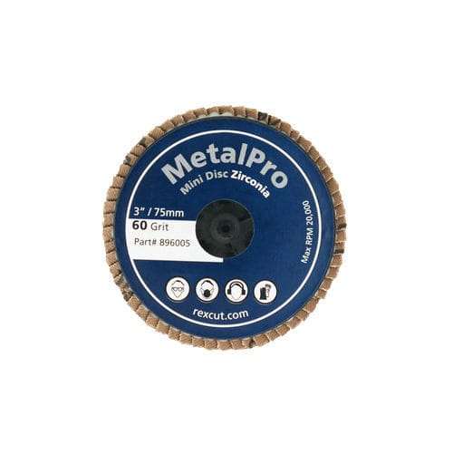 Disco a lamelle per acciaio inossidabile - MetalPro - Rex-Cut Abrasives - di finitura