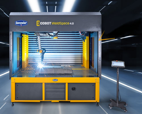 Macchina saldatrice automatica - COBOT WeldSpace 4. - DEMMELER - di lamiere in acciaio / compatta / raffreddata ad acqua