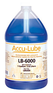 Olio di maschiatura - LB-6000  - Accu-Lube (ITW) - da taglio / a base vegetale / per metalli ferrosi