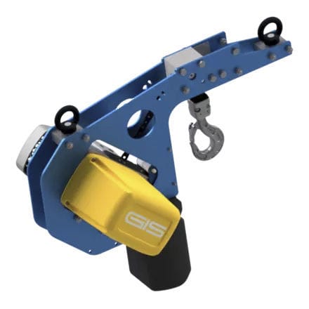 Paranco a catena elettrico - GPK series - GIS AG - compatto / ad altezza libera / regolabile