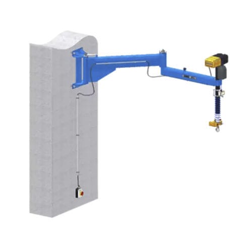 Gru a bandiera a muro - GWD-TR - GIS AG - 180° / articolata / di sollevamento