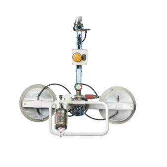 Ventosa di sollevamento per lastra di vetro - GHGE - GIS AG - pneumatica / con espulsore / a bilico