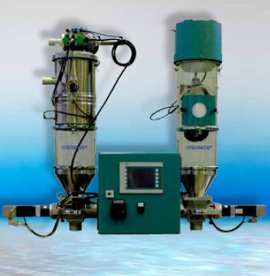 Miscelatore-dosatore di granulato - max. 900 kg/h | SOMOS® VOLMIX E-MH45 - ProTec Polymer Processing - volumetrico / a vite
