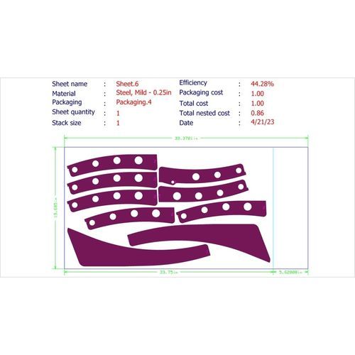 Software di interfaccia - Inventor Nesting - AUTODESK - di ingegneria / CAD / di ottimizzazione