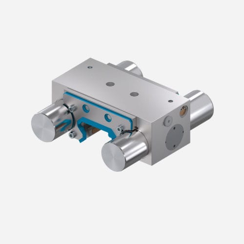 Elemento di serraggio/frenatura di emergenza - MBPS series - ZIMMER GROUP - pneumatico / forarotaie / di guida profilata