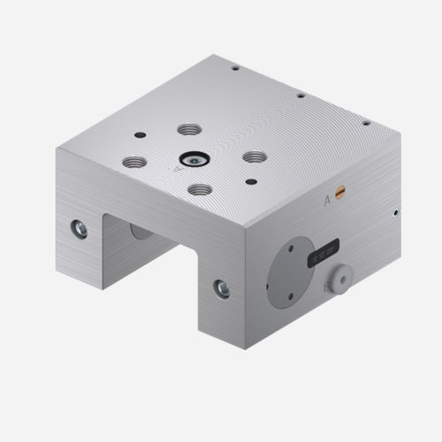 Elemento di serraggio pneumatico - LKP series - ZIMMER GROUP - forarotaie / di guida profilata / di sicurezza