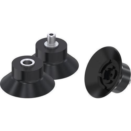 Ventosa a soffietto - ZD series - ZIMMER GROUP - arrotondata / in silicone / in PU