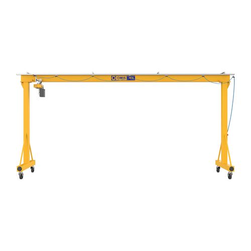 Gru a cavalletto mobile - CAV - OMIS - per officina / per magazzino / monotrave