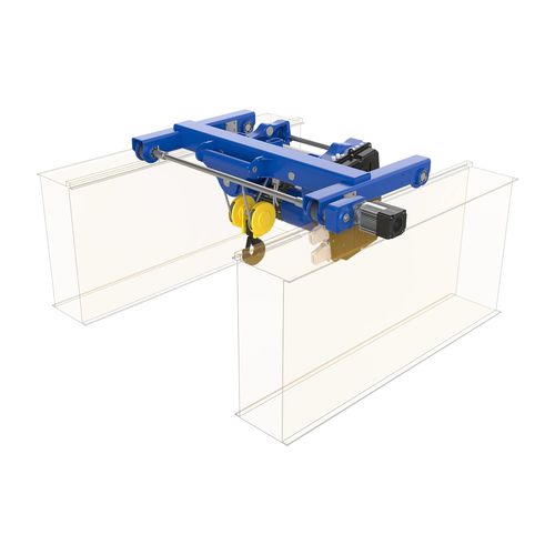 Paranco a cavo elettrico - OMIS - appoggiato / compatto / bitrave
