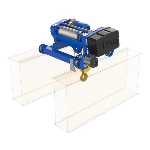 Paranco a cavo elettrico - OMIS - compatto / leggero / a velocità regolabile