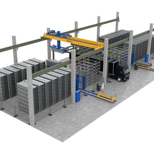 Carroponte di processo per l'industria siderurgica - OMIS