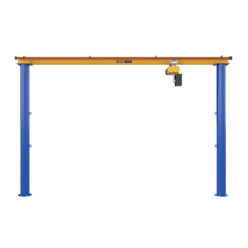 Carroponte monorotaia - MRR - OMIS - leggero / profilato in acciaio / con sistema di sollevamento leggero