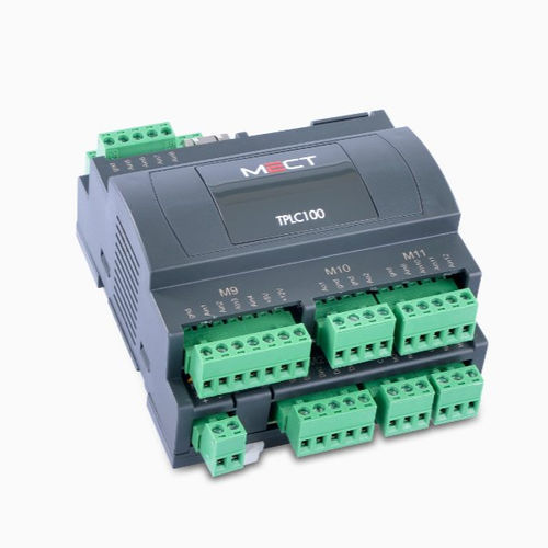 PLC su guida DIN - TPLC100  - MECT SRL - ingressi digitali / uscite relè / RS485