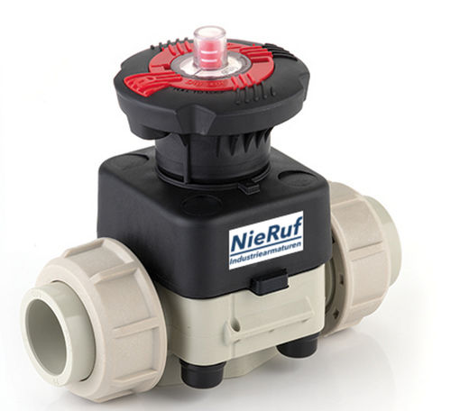 Valvola a membrana - MB01 - NieRuf Gmbh - con volante / per gas / a saldare