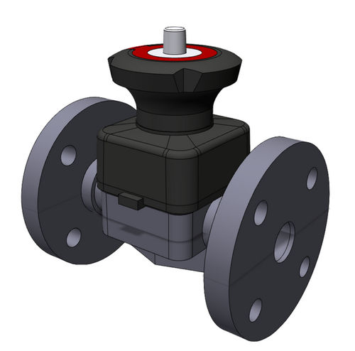 Valvola a membrana - MB01 - NieRuf Gmbh - con volante / di controllo / per gas