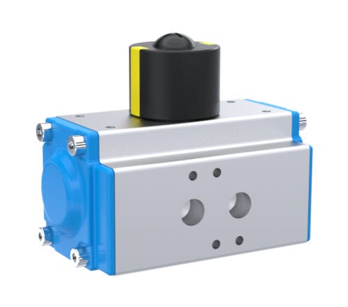 Attuatore per valvola pneumatico - AN02 - NieRuf Gmbh - 90° / a vite / a doppio effetto