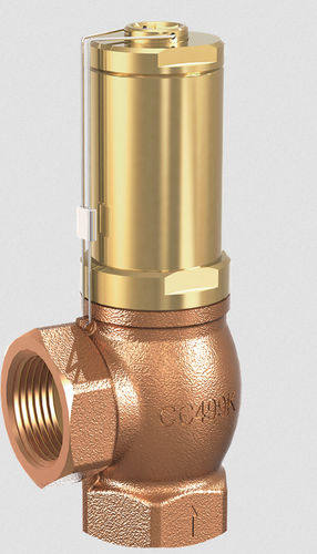 Valvola di scarico per gas - UV02  - NieRuf Gmbh - in ottone / per fluidi / in bronzo