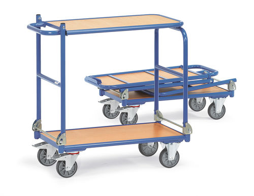 Carrello da trasporto - 1140,1141 - fetra - in acciaio / 2 livelli / per piattaforma
