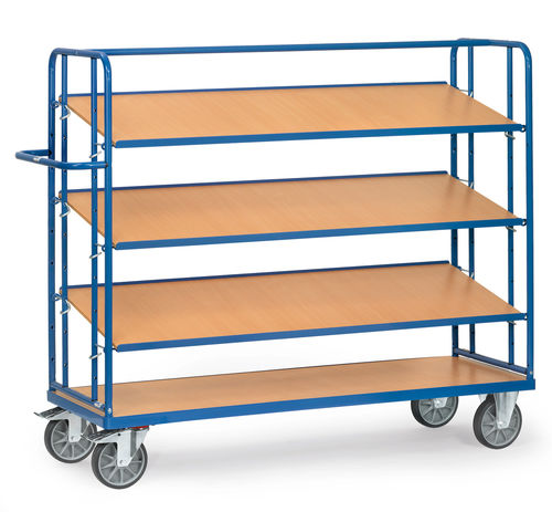 Carrello da trasporto - 4255,4256 - fetra - in acciaio / a piattaforma / 4 livelli