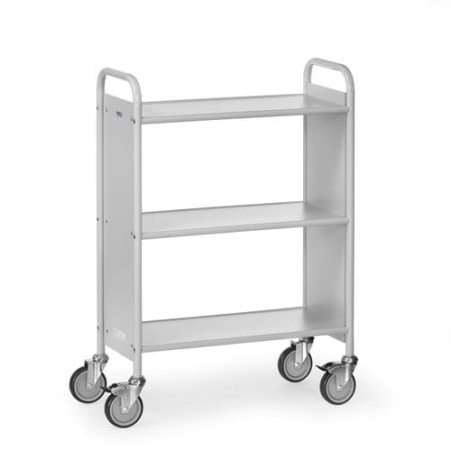 Carrello di stoccaggio - 4870 - fetra - in acciaio / 3 livelli / multiuso