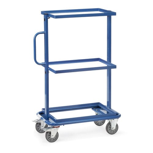 Carrello da trasporto - 32900 - fetra - in acciaio / 3 livelli / per contenitori Euro