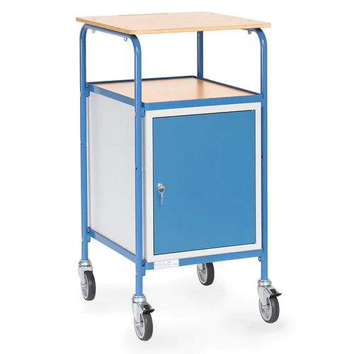 Armadio da officina - 5835 - fetra - con rotelle / a porta / a scomparti