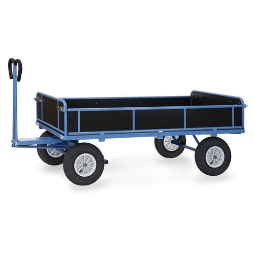 Carrello a mano per il trasporto - 6456L - fetra - in acciaio